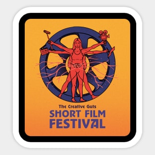 Creative Guts Short Film Festival Sticker